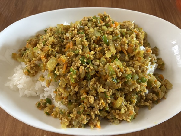 砂糖・小麦粉・植物油・乳製品を使わないキーマカレー