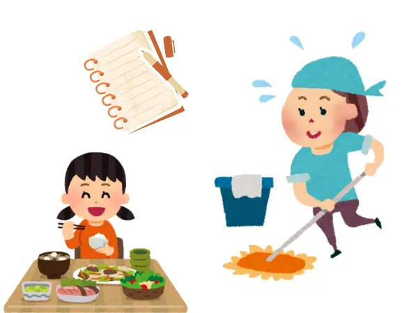 ４毒抜きと掃除を頑張る